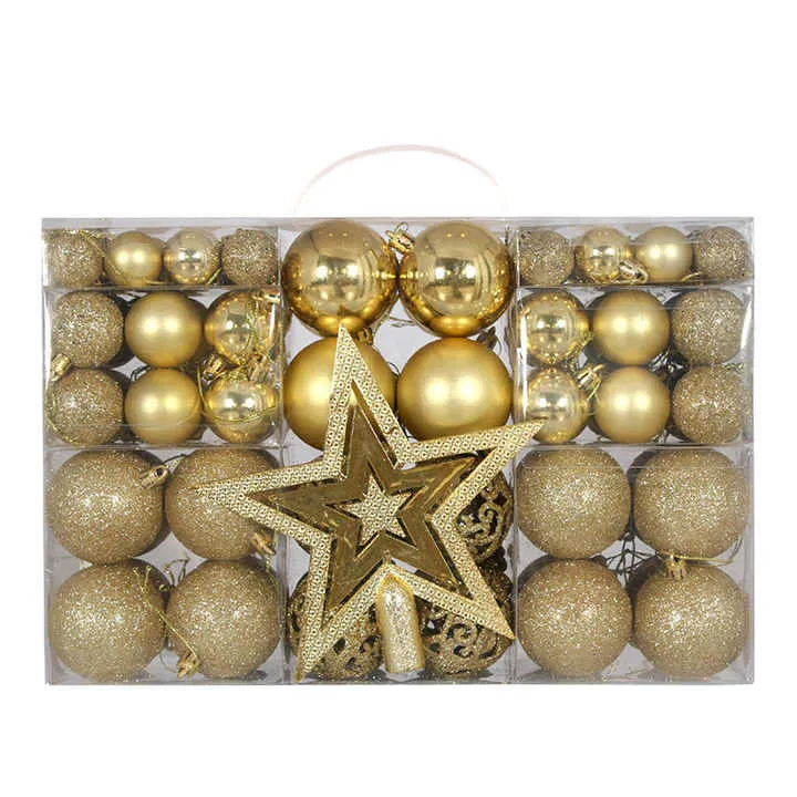 كرات الكريسماس البلاستيكية المقاومة للكسر ,Shatterproof Plastic Christmas Balls
