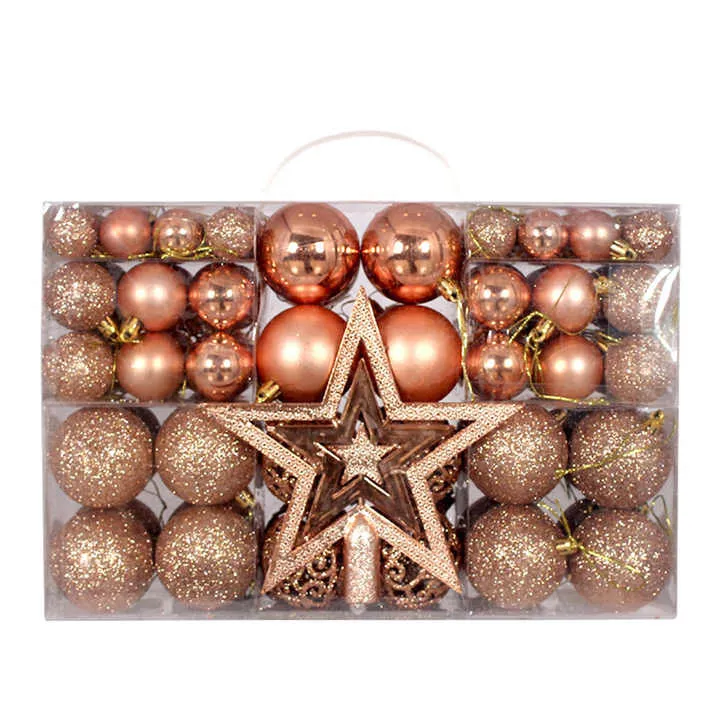 كرات الكريسماس البلاستيكية المقاومة للكسر ,Shatterproof Plastic Christmas Balls