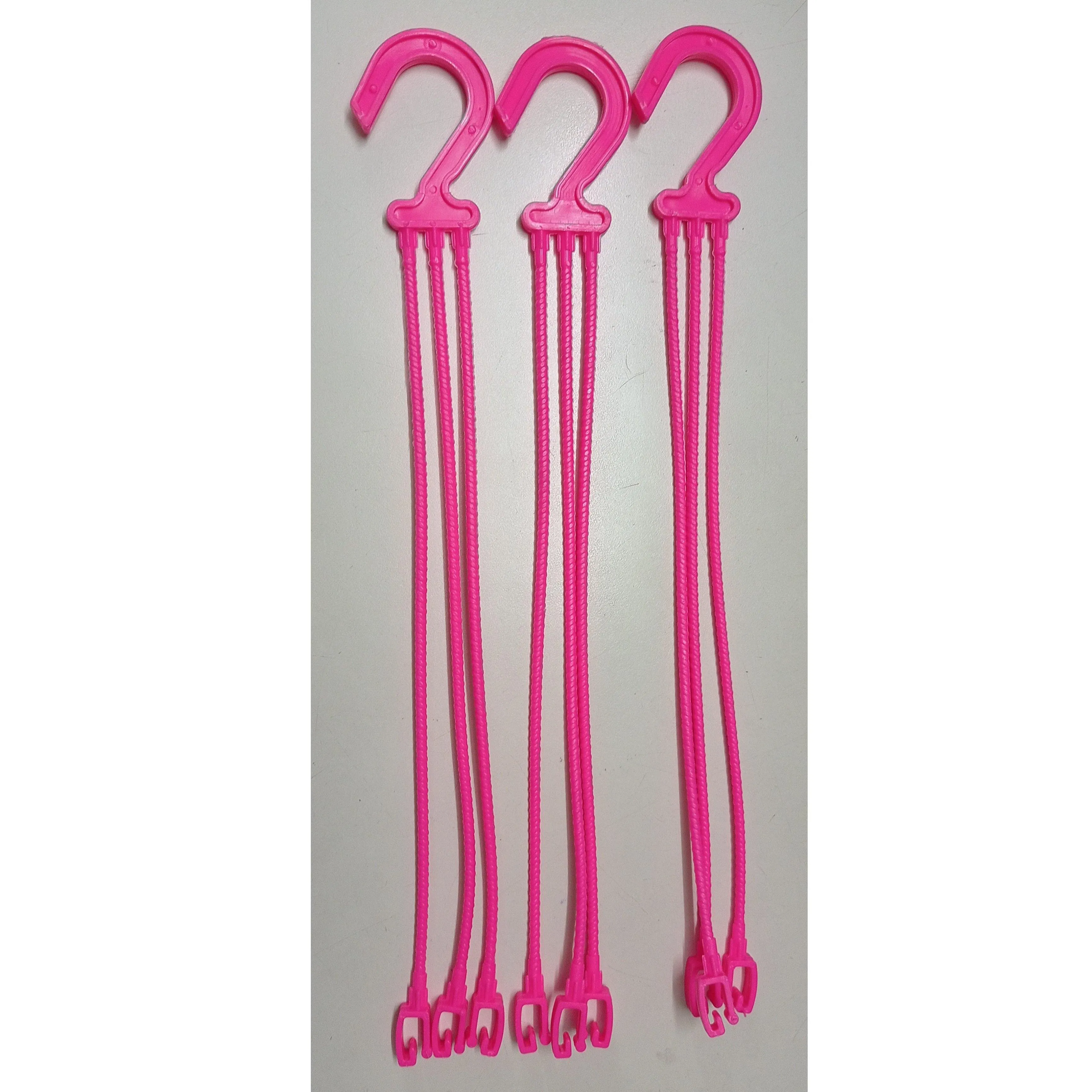 40 cm Long Pink Hanger For Planter (Pack of 6)