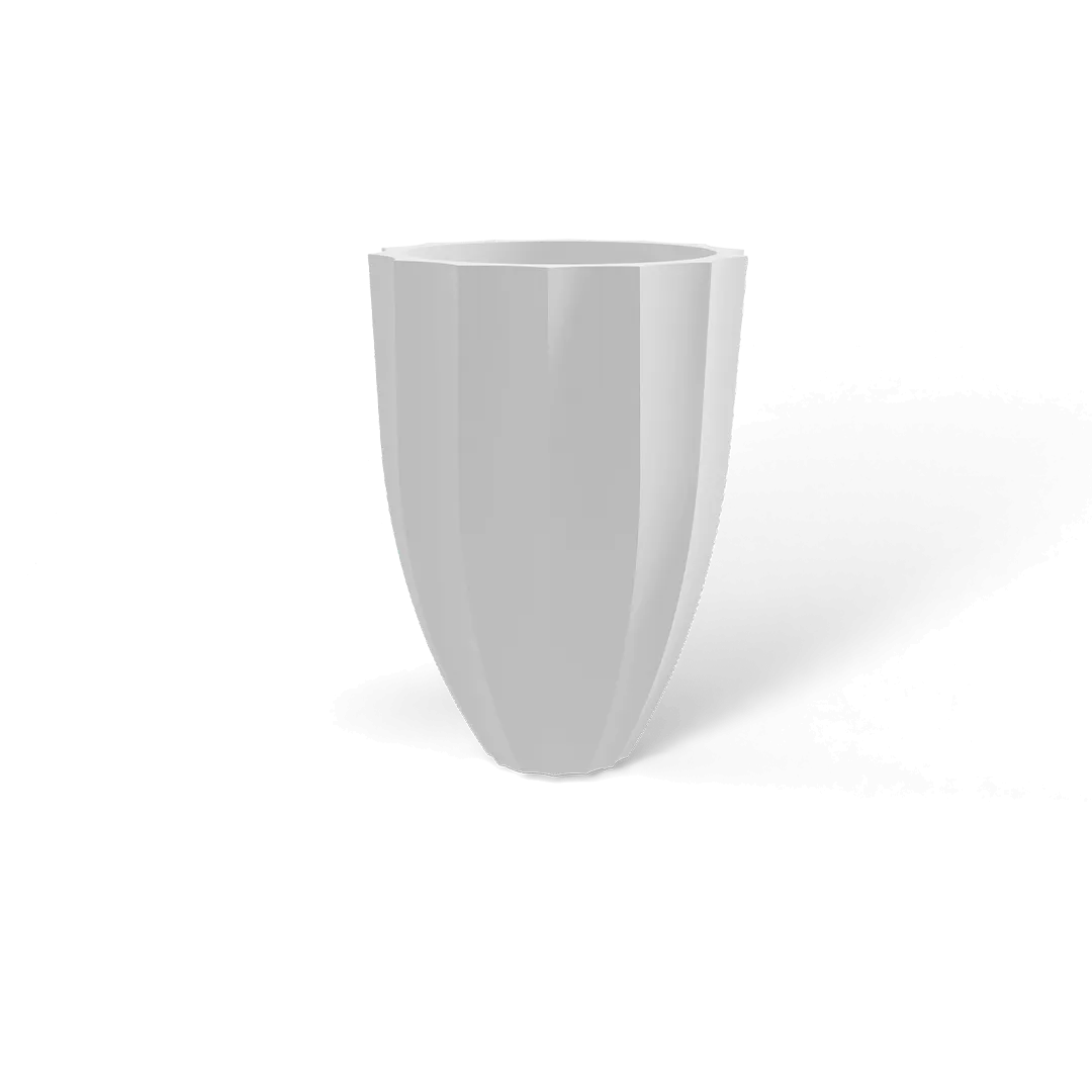 Alicante Fluted Round Planter