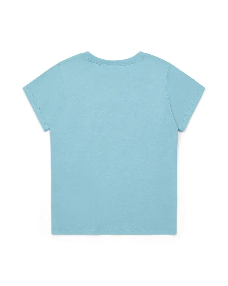 Bleu Merveilleux T-Shirt