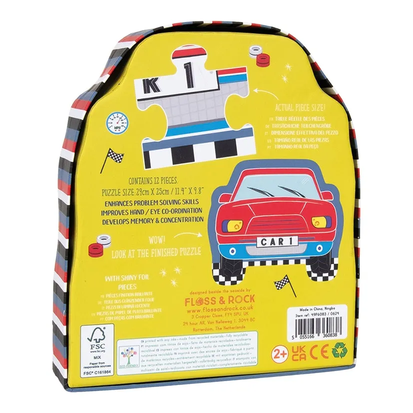 Cars Jigsaw - 12 Pieces by Floss & Rock