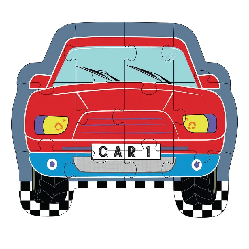 Cars Jigsaw - 12 Pieces by Floss & Rock