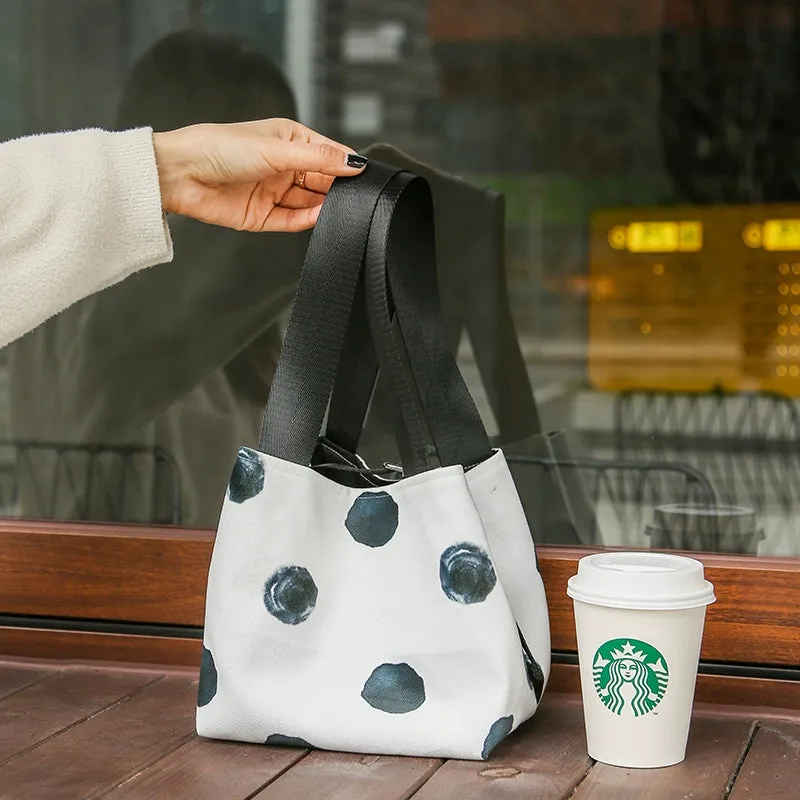 Chic Bento Lunch Bag - Stylish Handbag for Office Workers