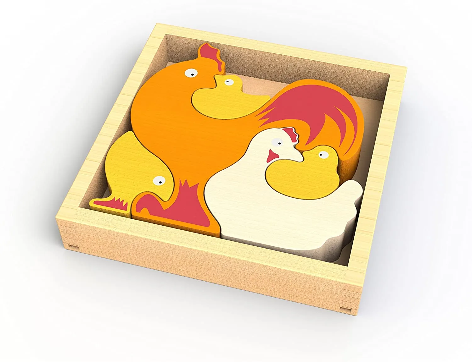 Chicken Family Puzzle by Begin Again