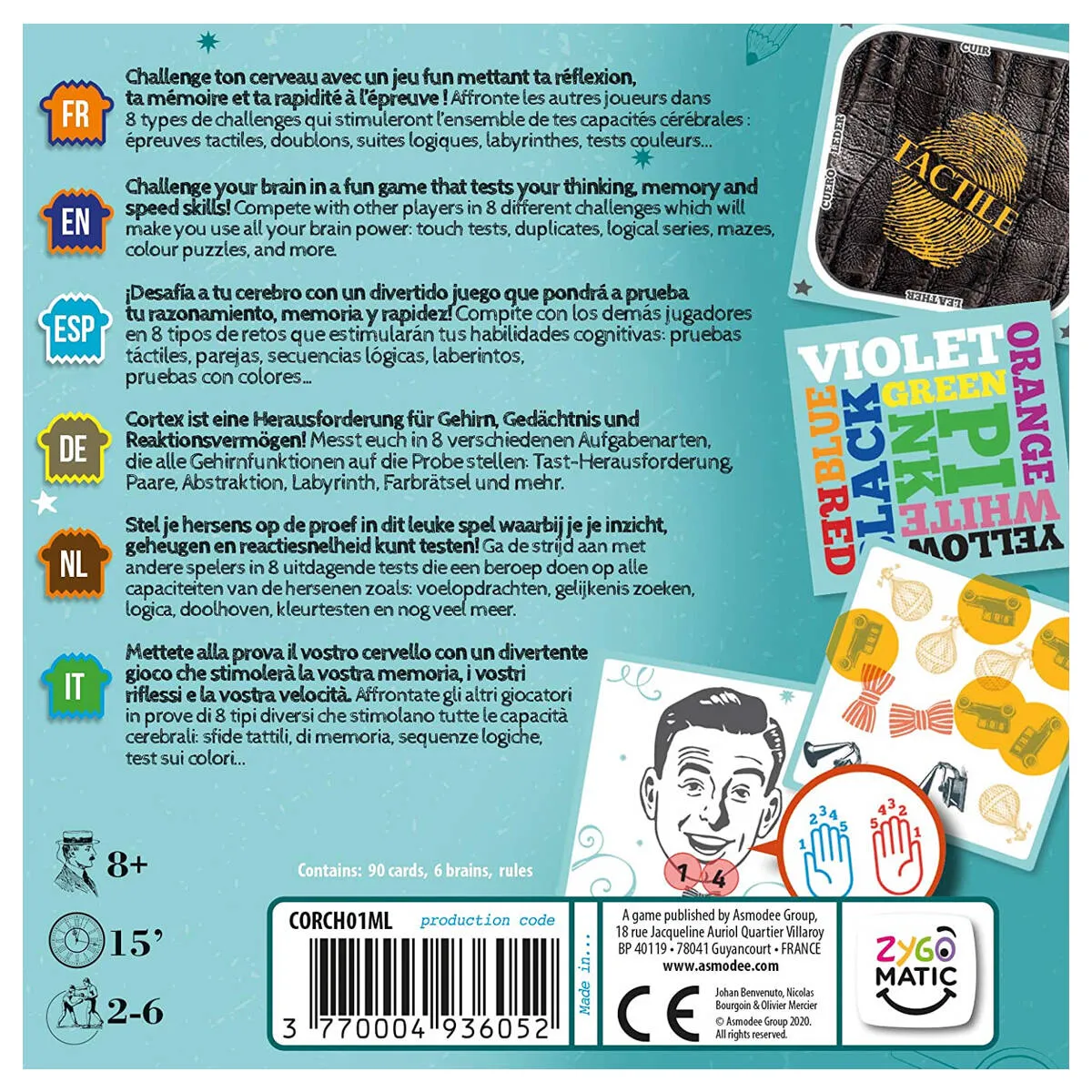 Cortex Challenge Brain Game