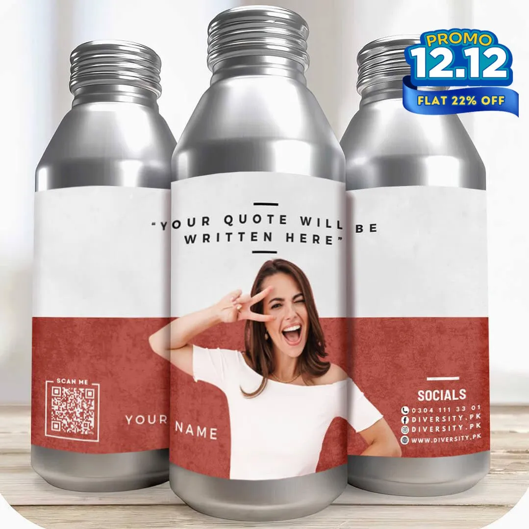 Custom Printed Aluminum Bottles