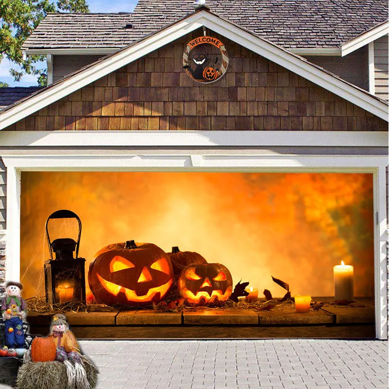 (Early Halloween Sale 61% OFF) - Halloween 2024 Garage Door Decoration
