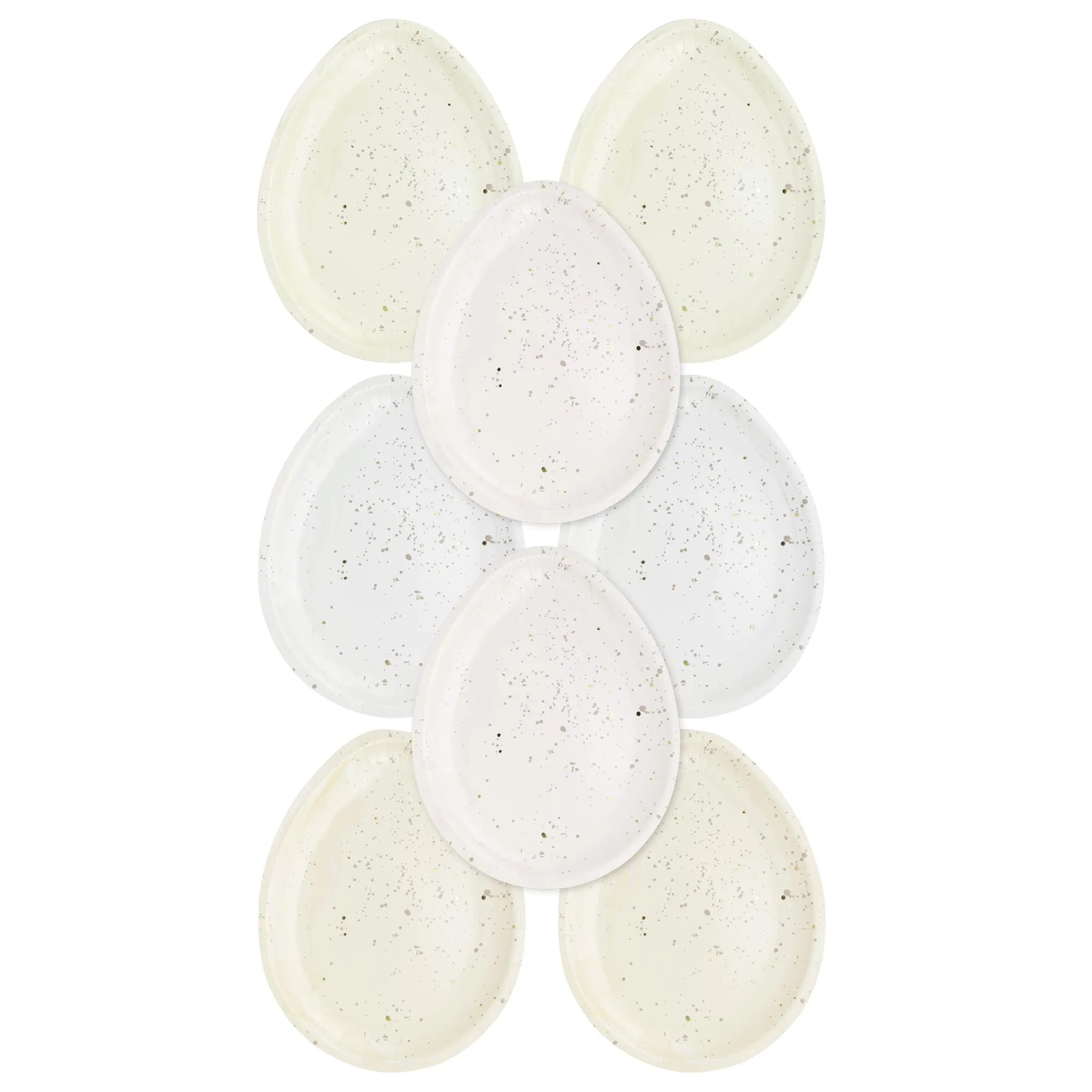 EBS1041 - Easter Egg Shaped Paper Plate Set