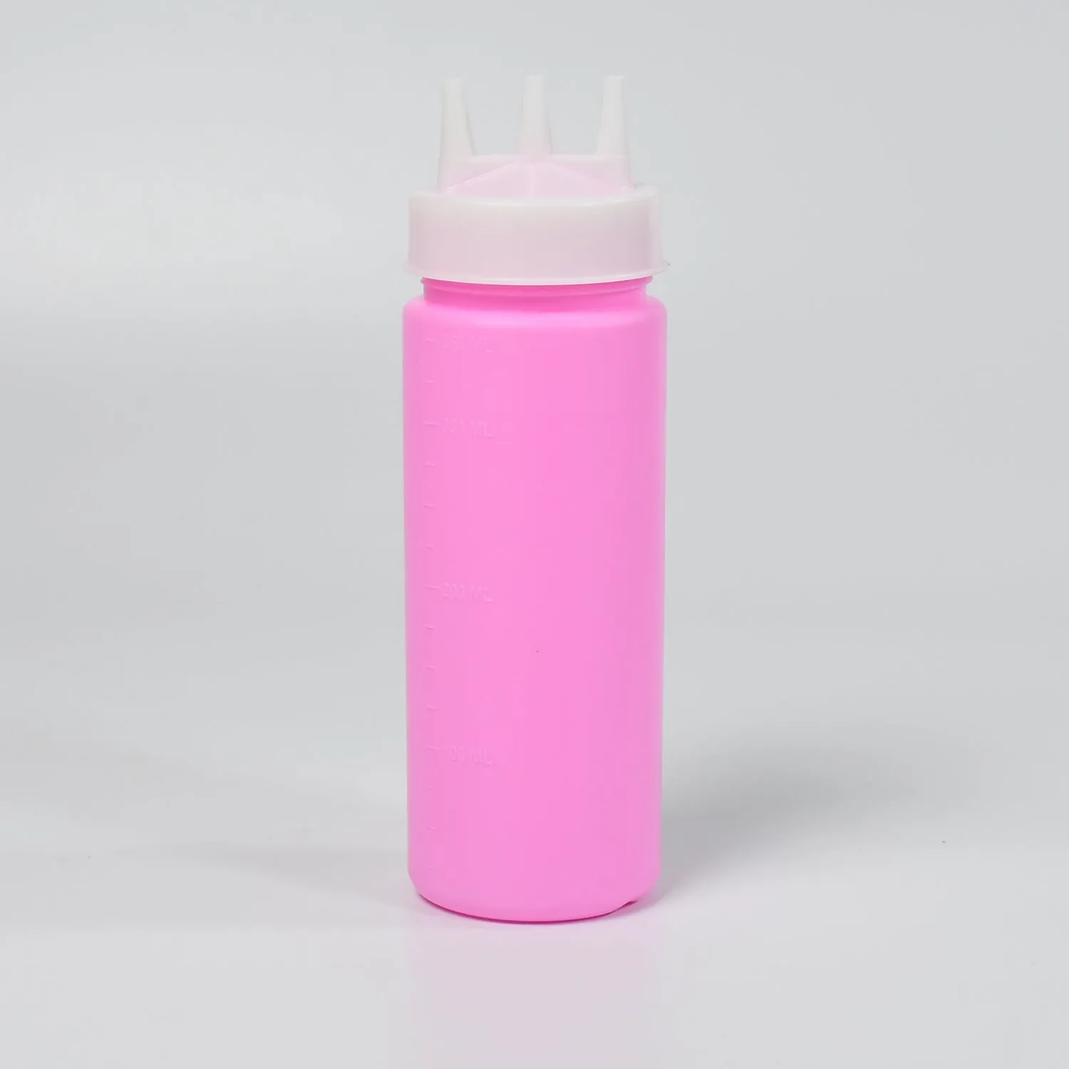 Ketchup Bottles With 3 Nozzle For Sauce, Mayonnaise, Chocolate Syrup Using Bottle Reusable Plastic Bottle ( 360ml )