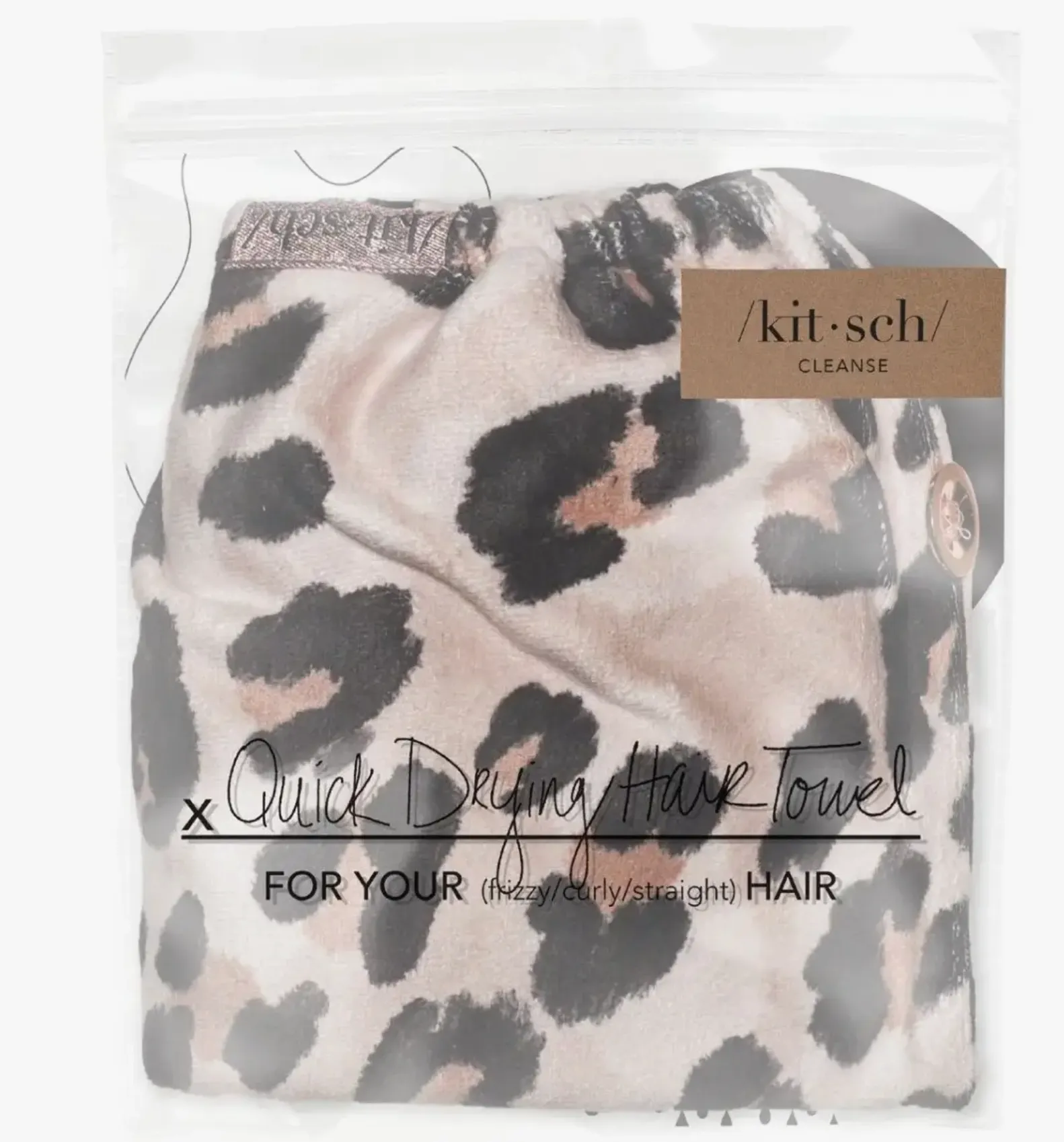 KITSCH: Refillable Ultimate Travel 11pc Set - Black & Ivory