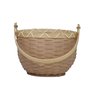 Olli Ella Blossom Basket Small - Light Grey
