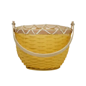 Olli Ella Blossom Basket Small - Mustard