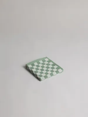 Quill Face Cloth - Sage / Chalk