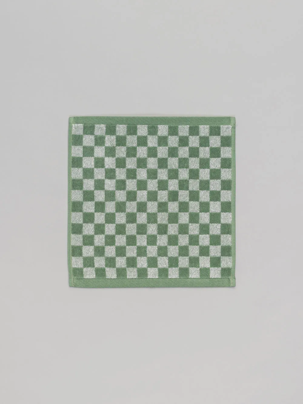 Quill Face Cloth - Sage / Chalk