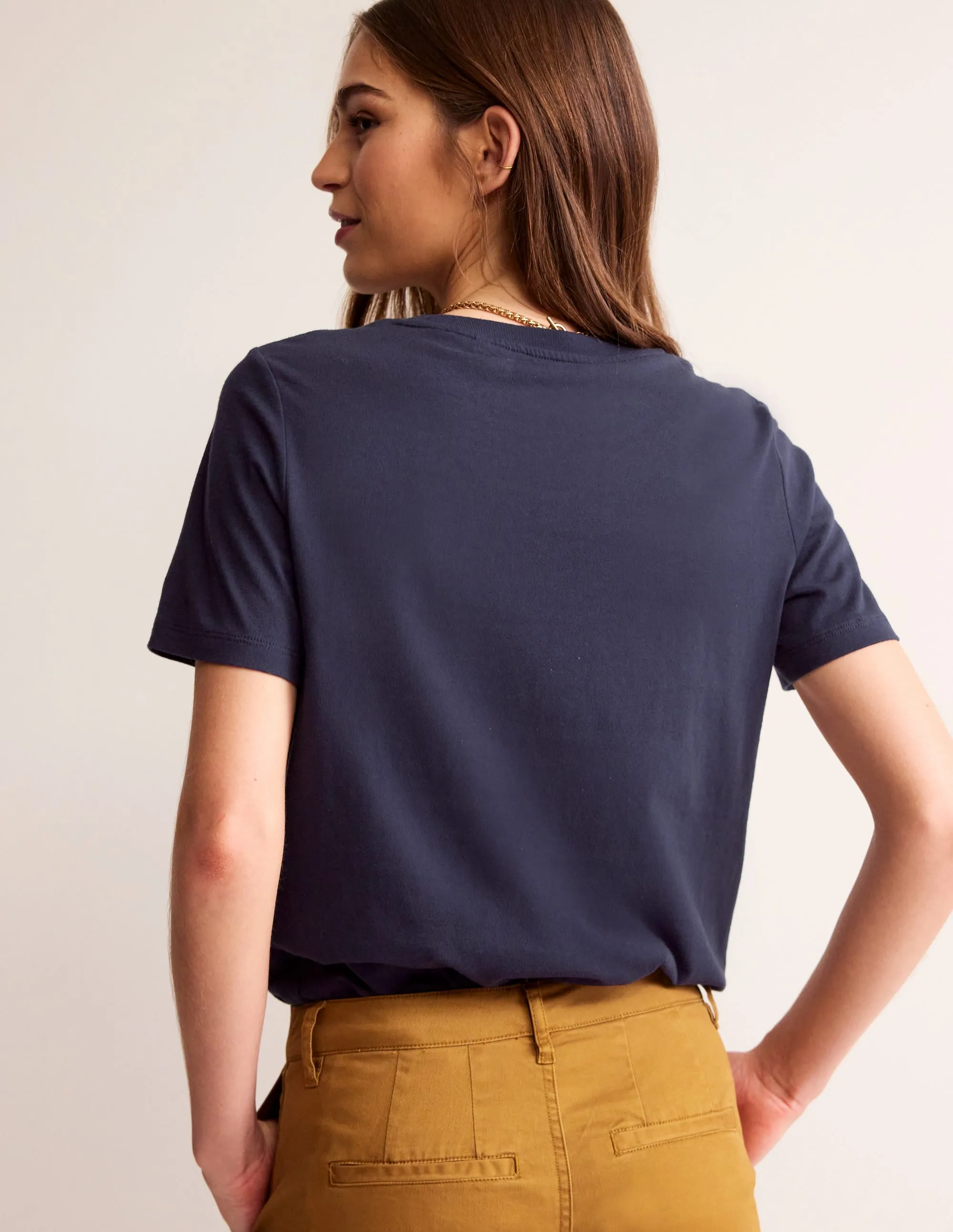 Rosa Embroidered T-Shirt-Lovely Jubbly