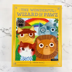 The Wonderful Wizard of Pawz Bookish Cats 100 Piece Puzzle
