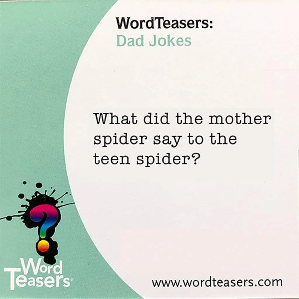 Word Teasers: Dad Jokes